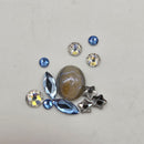 Nail Art Crystal Placement Kit - Grey