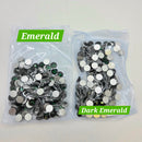 Luna Non Hotfix Rhinestones - Dark Emerald