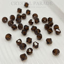 Preciosa Bicone Bead Chocolate