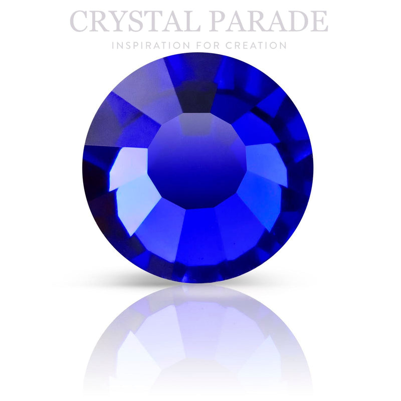 Preciosa No Hot Fix Crystals Mixed Sizes - Pack of 200 Cobalt Blue