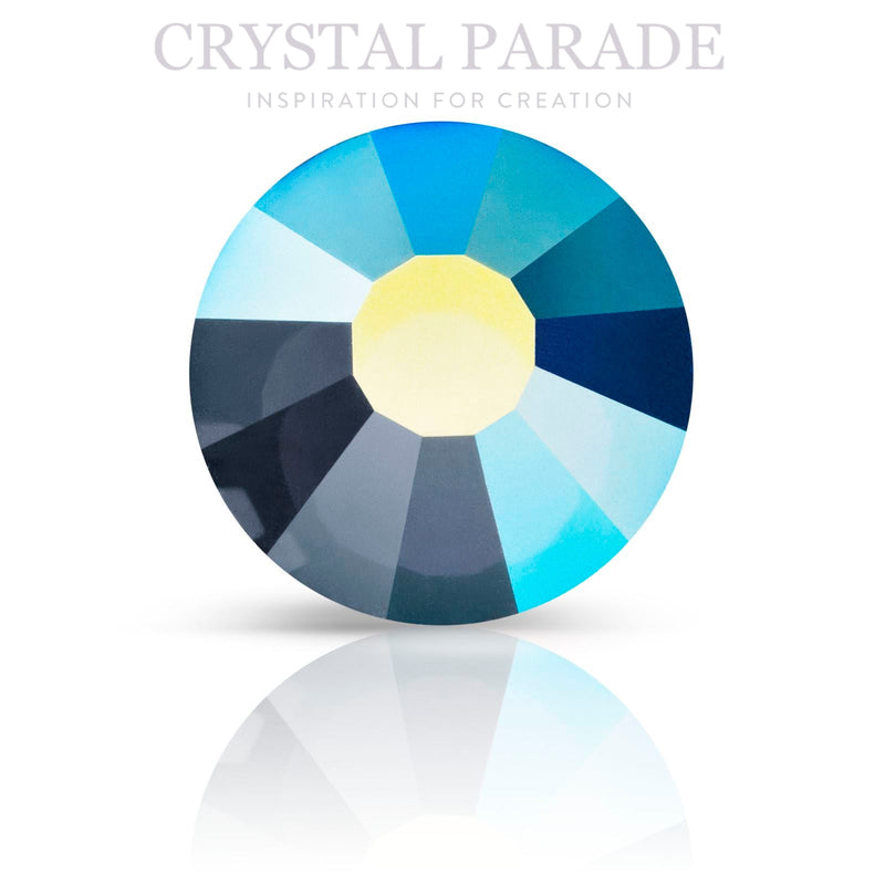 Preciosa Hotfix Crystals Viva12 - Light Graphite AB