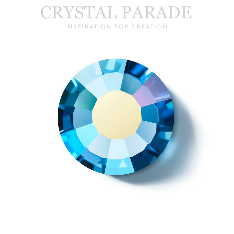 Preciosa Hotfix Crystals Maxima (15F) - Malibu Blue AB