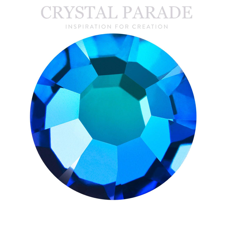 Preciosa Maxima No Hot Fix Crystals Mixed Sizes - Pack of 200 Bermuda Blue