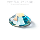 Preciosa Hotfix Crystals Maxima (18F) - Silver Aquamarine AB