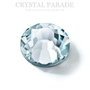 Preciosa Non Hotfix Crystals Maxima (15F) - Silver Aquamarine