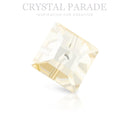 Preciosa Lochrosen Square Sew On Stone - Blond Flare