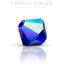 Preciosa Bicone Bead Cobalt Blue AB 2X