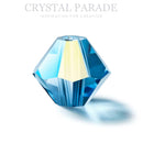 Preciosa Bicone Bead Malibu Blue AB