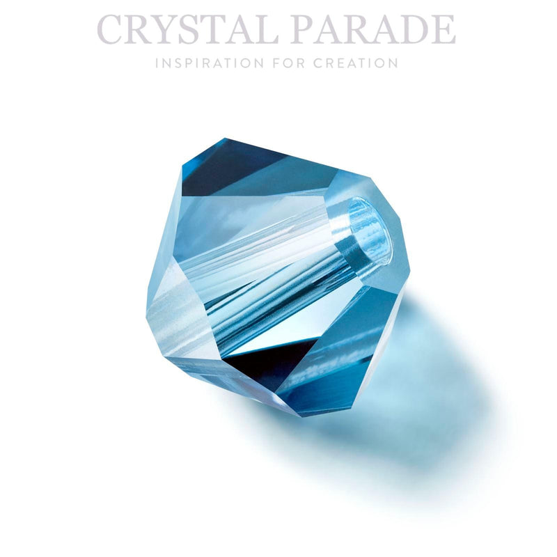 Preciosa Bicone Bead Malibu Blue