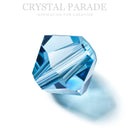 Preciosa Bicone Bead Malibu Blue