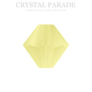 Preciosa Bicone Bead Acid Yellow Matte