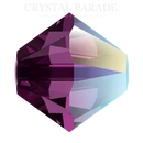 Swarovski Bicone Beads 5328 - Amethyst Shimmer