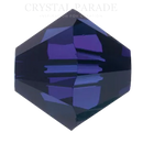 Swarovski Bicone Beads 5328 - Dark Indigo