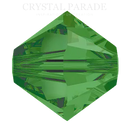 Swarovski Bicone Beads 5328 - Fern Green