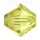 Swarovski Bicone Beads 5328 - Jonquil