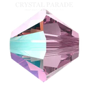 Swarovski Bicone Beads 5328 - Light Amethyst Shimmer