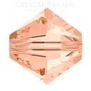 Swarovski Bicone Beads 5328 - Light Peach