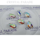 Luna Peardrop Sew on Rhinestones - AB