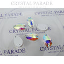 Luna Peardrop Sew on Rhinestones - AB