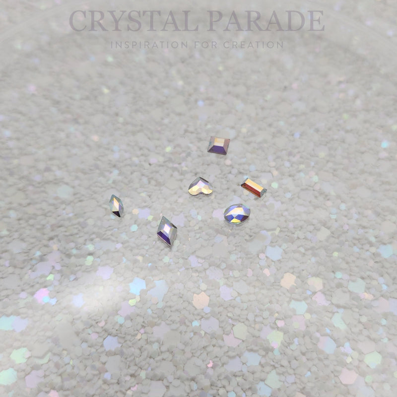 Crystal Parade Tooth Gem Mix - Swarovski Shapes AB