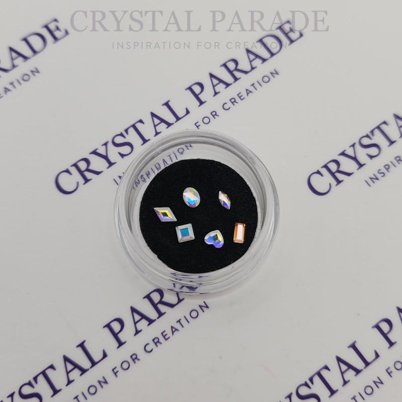 Crystal Parade Tooth Gem Mix - Swarovski Shapes AB