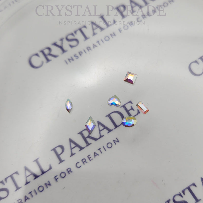 Crystal Parade Tooth Gem Mix - Swarovski Shapes AB