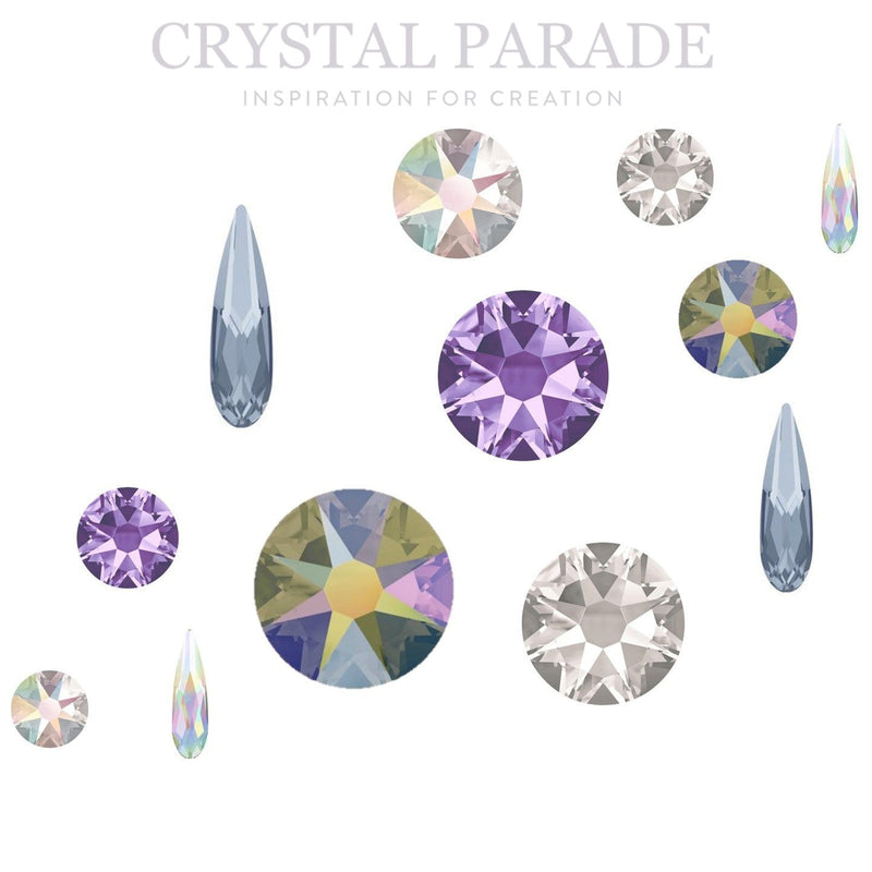 Swarovski Crystals & Raindrops Pack of 100 - April Showers