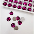 Zodiac Rivoli Sew on Stone - Cerise