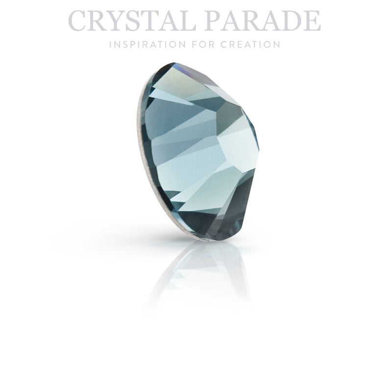 Preciosa Hotfix Crystals Maxima - Smoked Sapphire Unfoiled