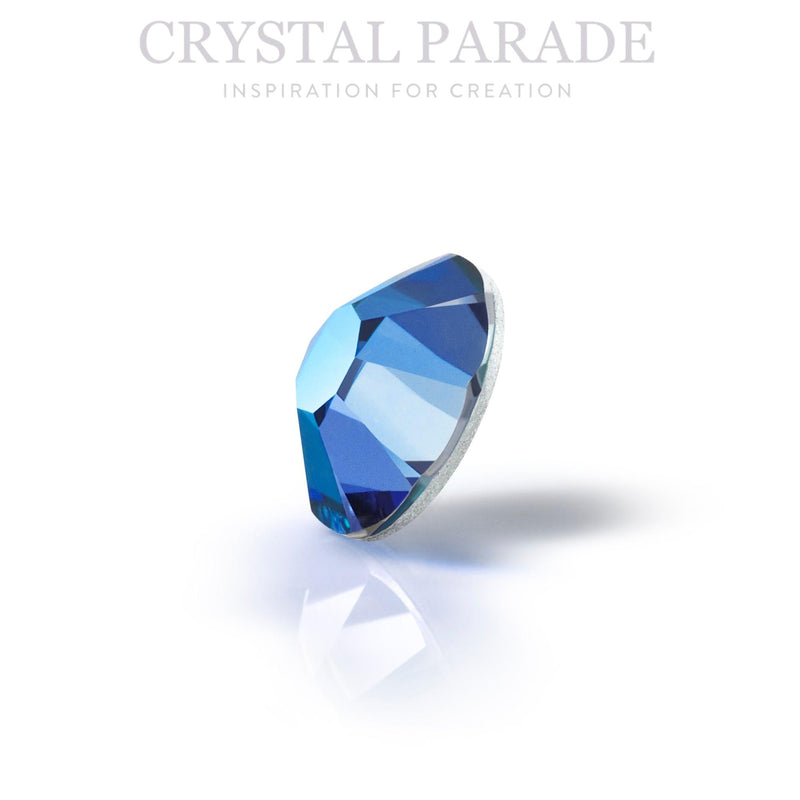 Preciosa Maxima No Hot Fix Crystals Mixed Sizes - Pack of 200 Bermuda Blue