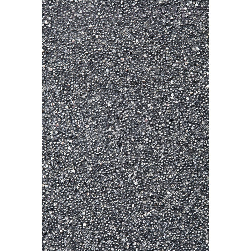 Preciosa Crystal Sheet - Black Hematite