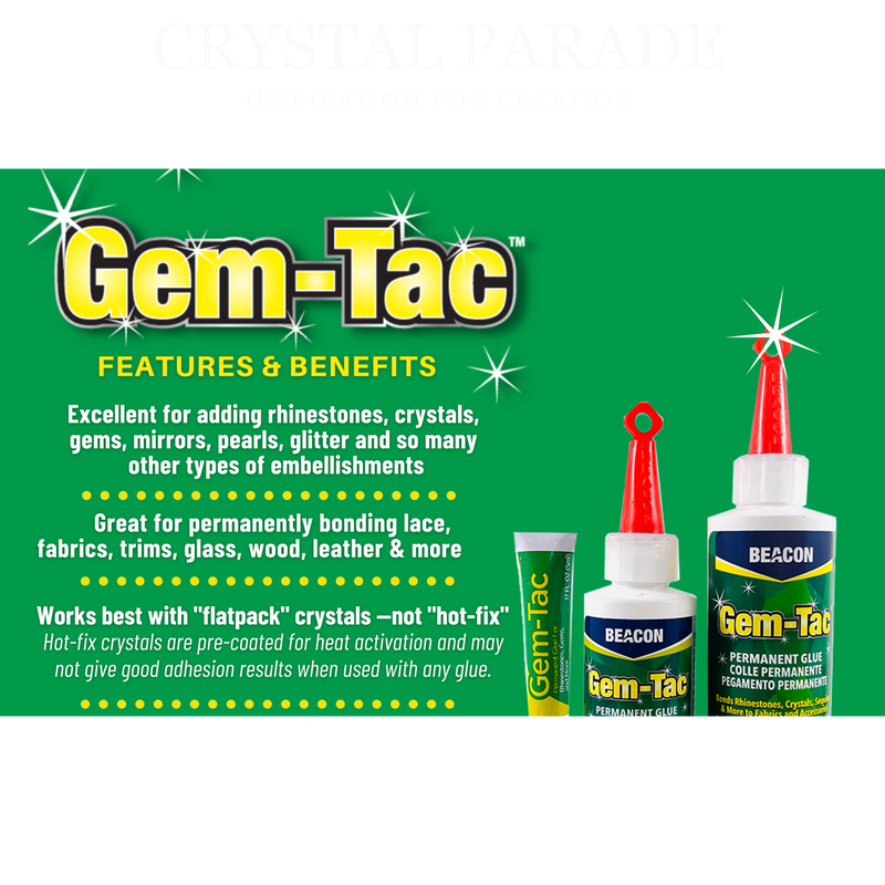 Gem Tac Embellishing Glue 4 floz (118.56ml)