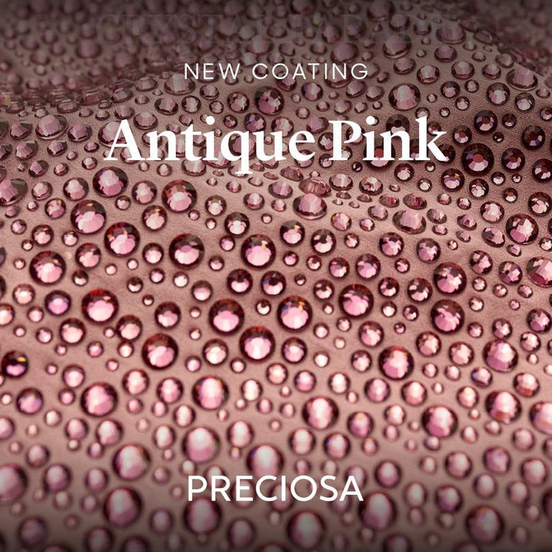 Preciosa Hotfix Crystals Viva12 - Antique Pink
