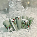 Festive Pines Crystal Nail Art Mix