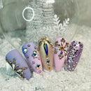 Swarovski Snowflakes Crystal Nail Art Mix