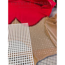 Rhinestone Placement Guidance Grid Stencils - Straight Lines (4mm hole)