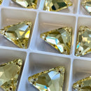 Limited Edition - Zodiac Sew on Triangle - Jonquil