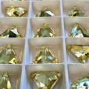 Limited Edition - Zodiac Sew on Triangle - Jonquil