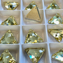 Limited Edition - Zodiac Sew on Triangle - Jonquil