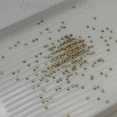 Strass non thermocollants Luna SS3 (1,5 mm) sachet de 100 - Améthyste Transparente