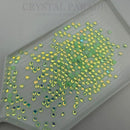 Strass Luna Non Hotfix - Light Peridot Luminous Opal
