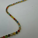 Chaîne de strass signe astrologique - Cristaux SS10 (3 mm) - 1 mètre