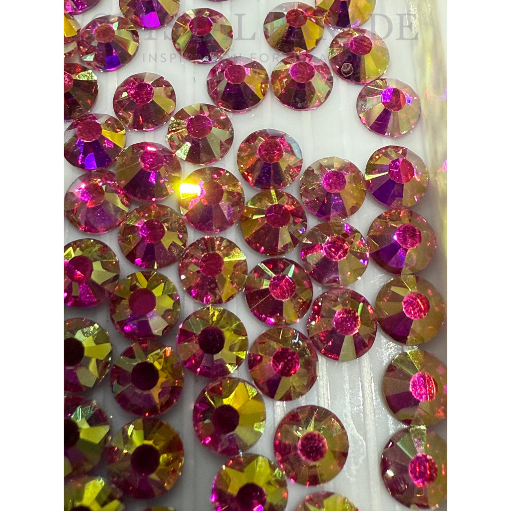 Mini Magic Rhinestone Fabulous sparkle with Luna Non Hotfix Rhinestones - Magic Ruby Pink