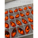 Zodiac Crystal Navette Sew on Stone - Hyacinth