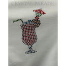 Embellished Cocktail Vest White - Size Large