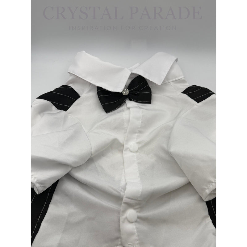 Pet Tuxedo with Crystal Buttons