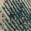 Luna Non Hotfix Rhinestones SS3 (1.5mm) Pack of 100 - Capri Blue AB