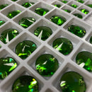 Limited Edition - Zodiac Rivoli Sew on Stone - Fern Green