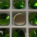 Limited Edition - Zodiac Rivoli Sew on Stone - Fern Green