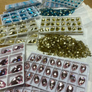 Limited Edition - Zodiac Crystal Peardrop Sew on Stone - Jonquil